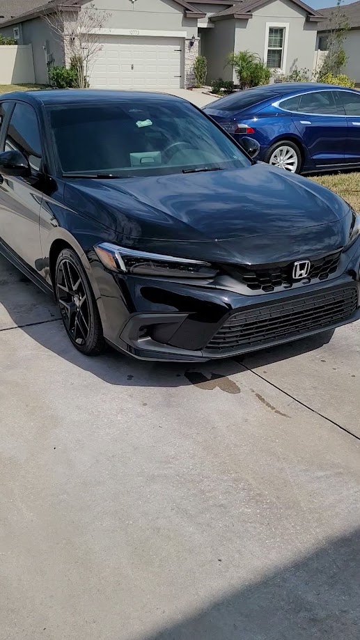 Honda Civic — front view